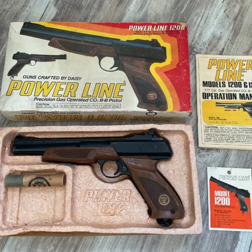 Daisy Model 1200 CO 2 Air Pistol with Original Box