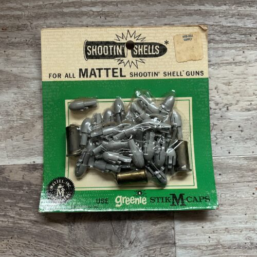 Mattel Shootin Shell Sealed Pack Vintage for Cap Gun Cap Rifle